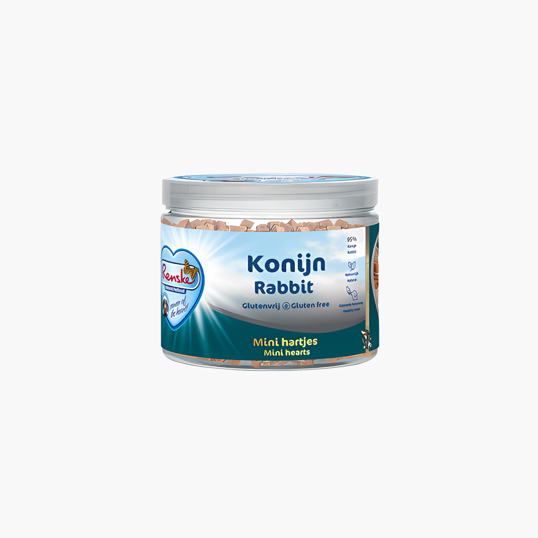 Renske Gezonde Beloning Mini Hartjes Konijn