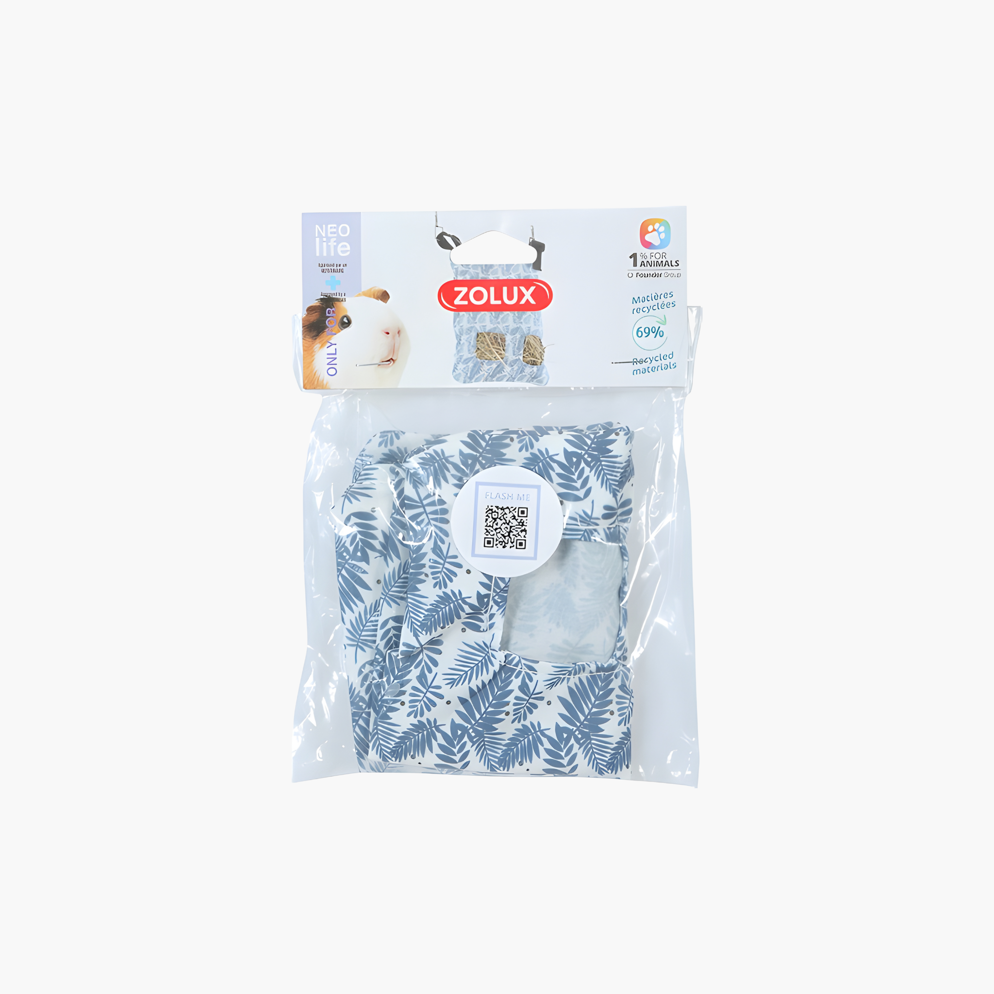 Zolux Neolife Hooizak Cavia Blauw