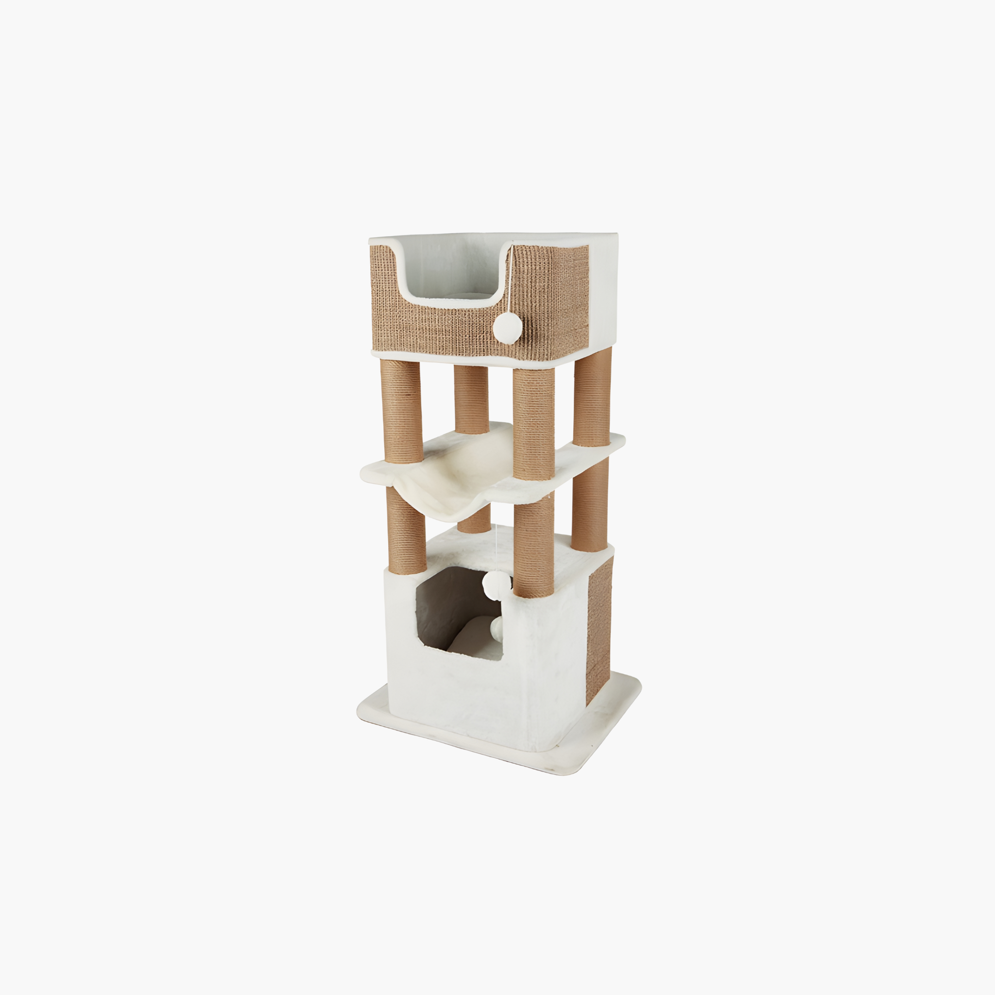 Trixie Krabpaal Lucano Wit / Taupe