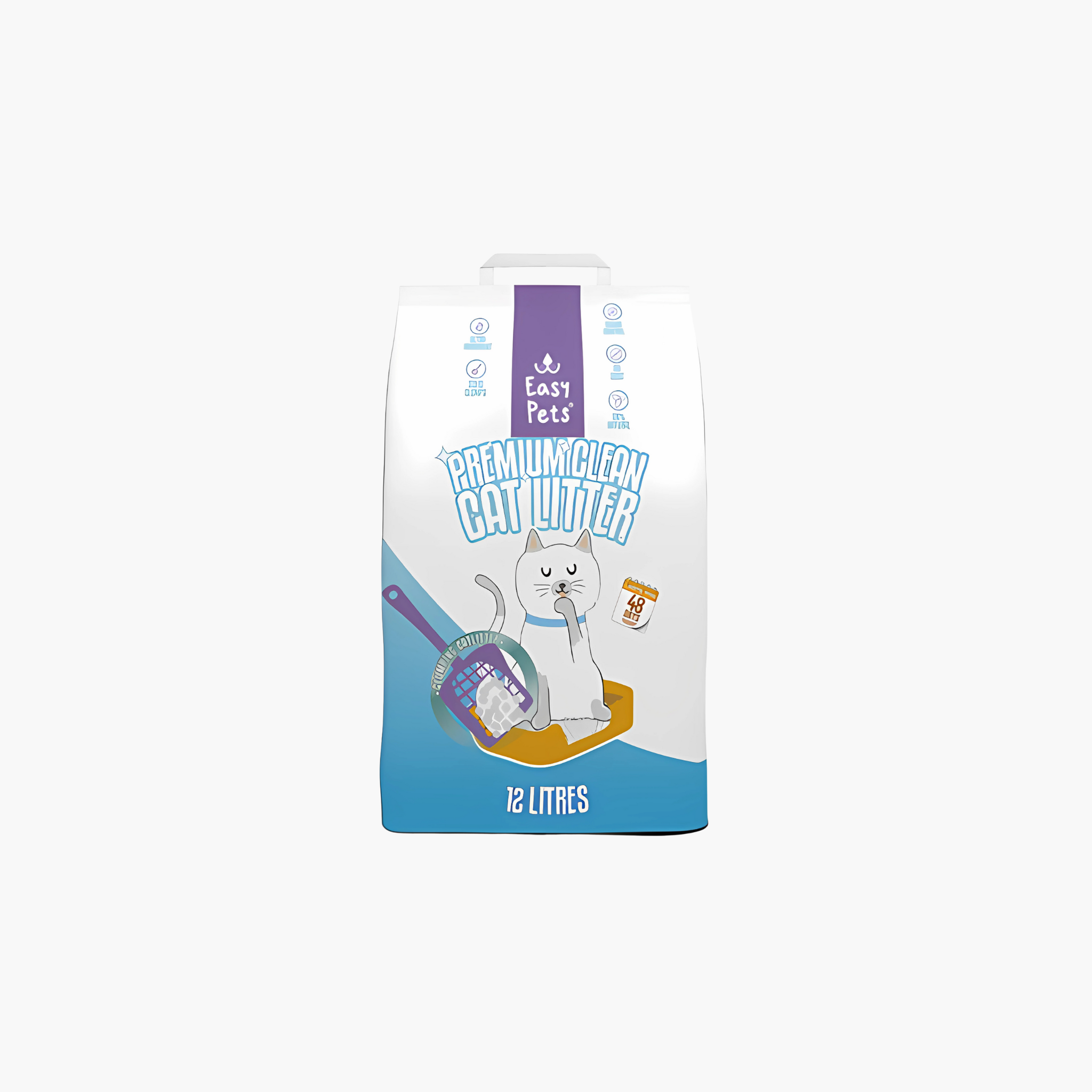 Easypets Premium Clean White Bentonite Kattenbakvulling