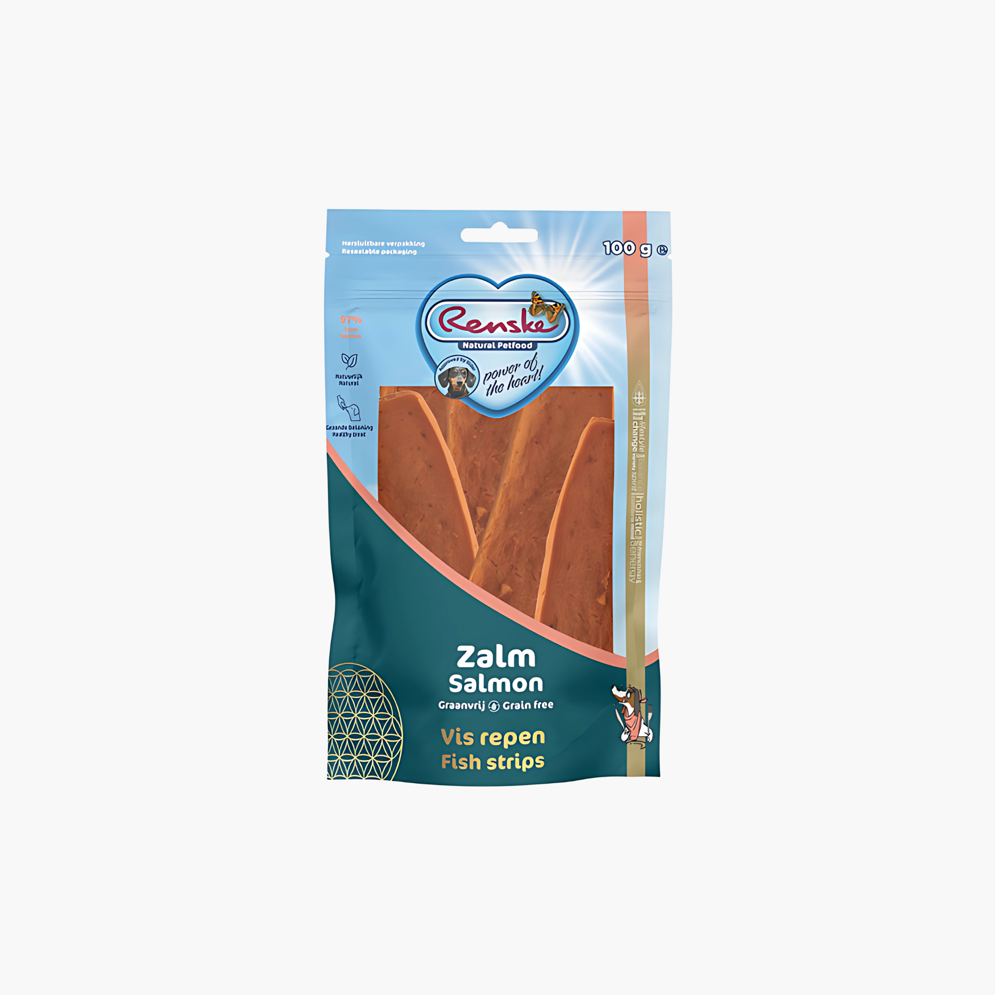 Renske Gezonde Beloning Vlees Strip Zalm