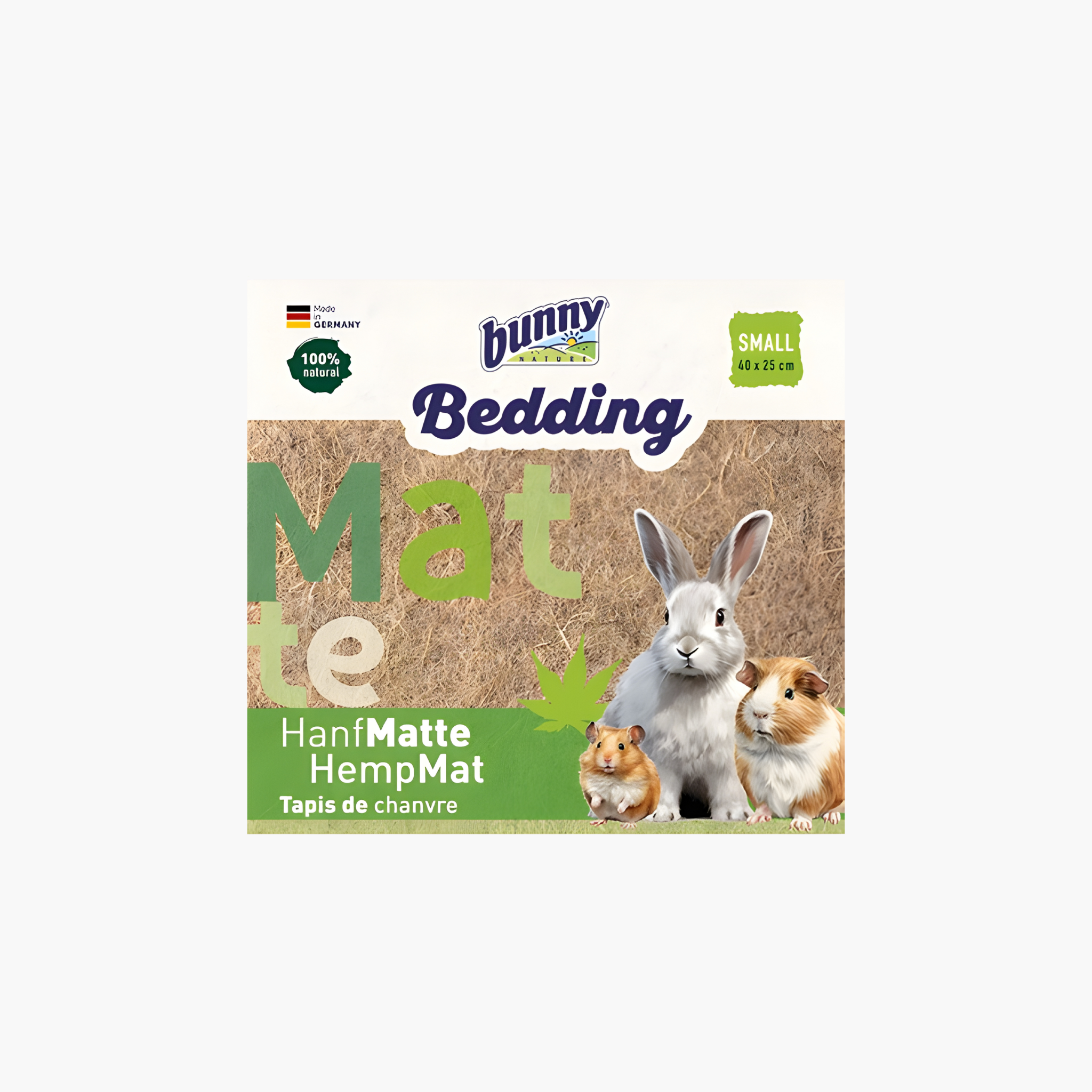 Bunny Nature Hemp-Mat Hennepvezel Mat