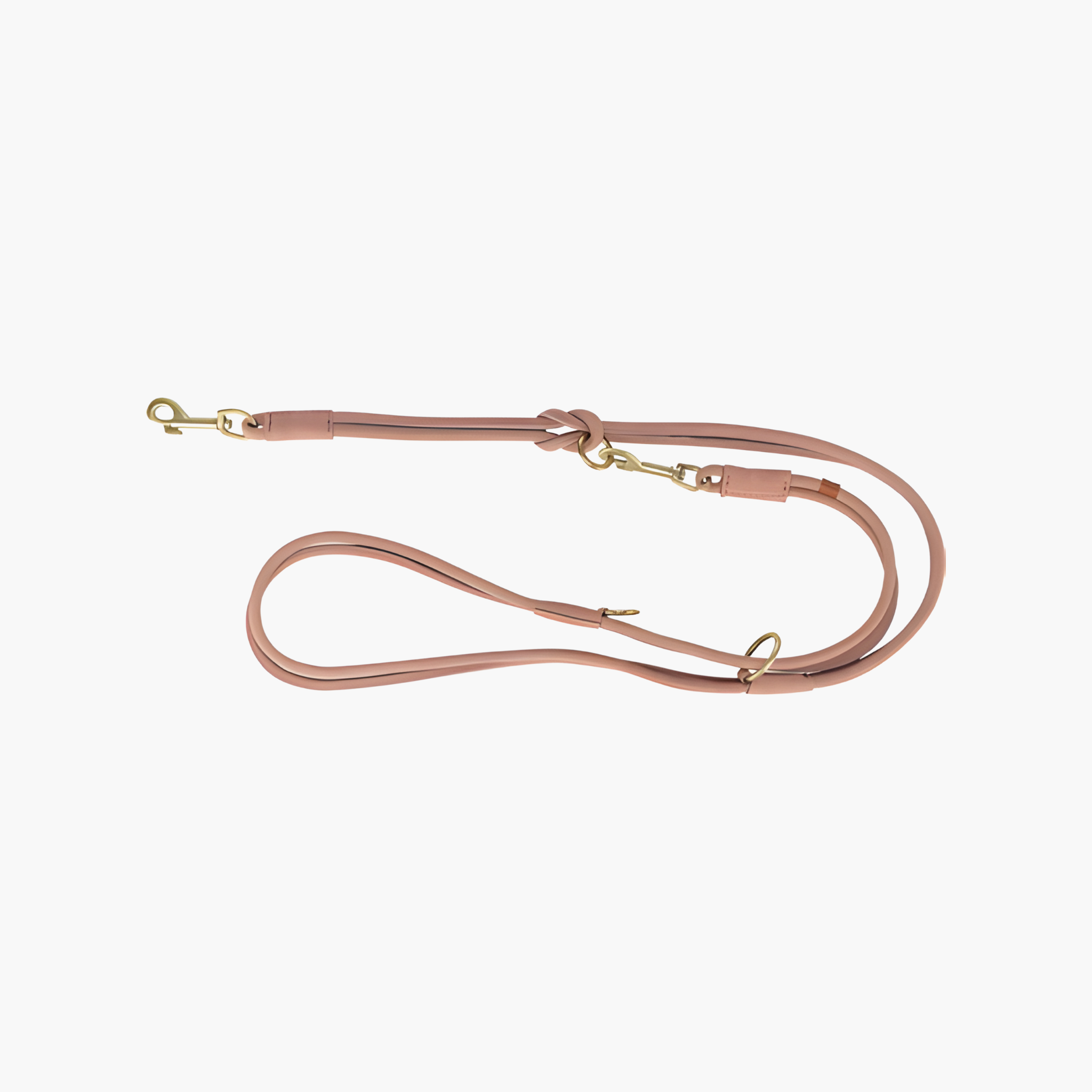 Trixie Hondenriem Pure Verstelbaar Rond Gestikt Leer Roze