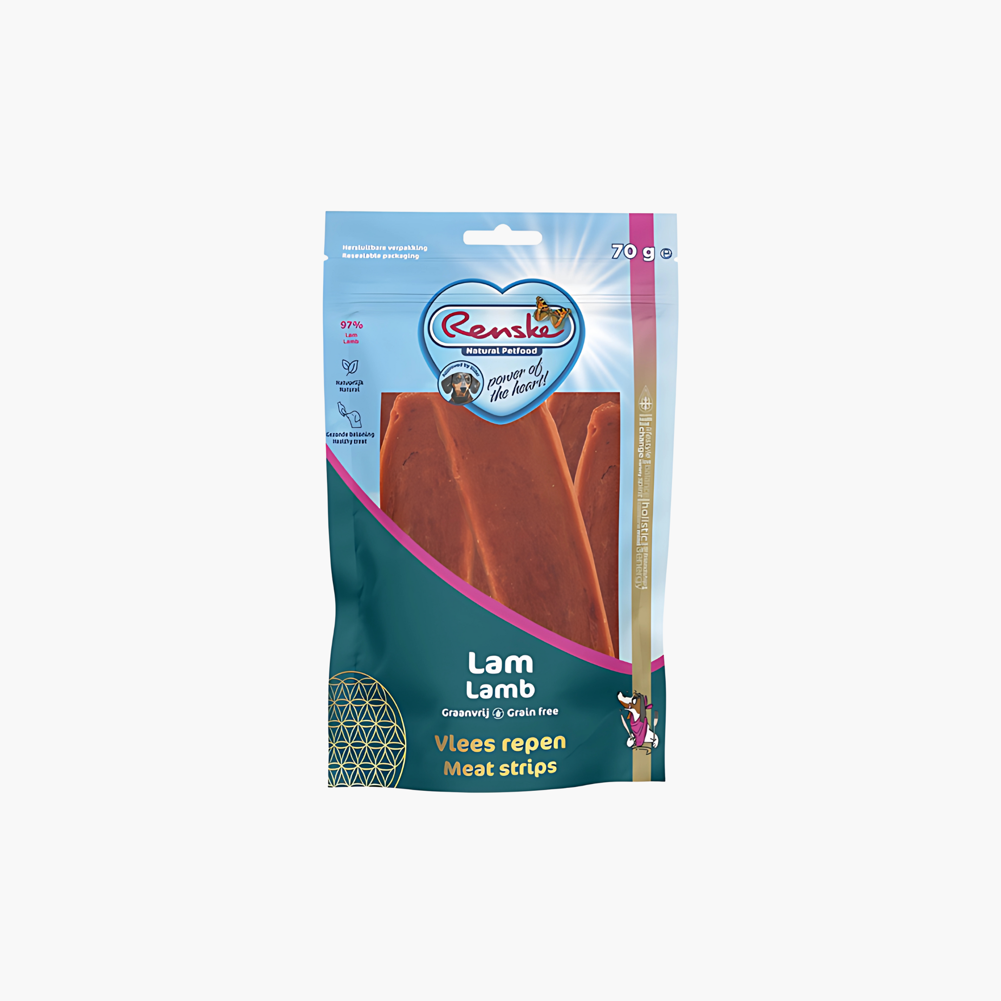 Renske Gezonde Beloning Vlees Strip Lam
