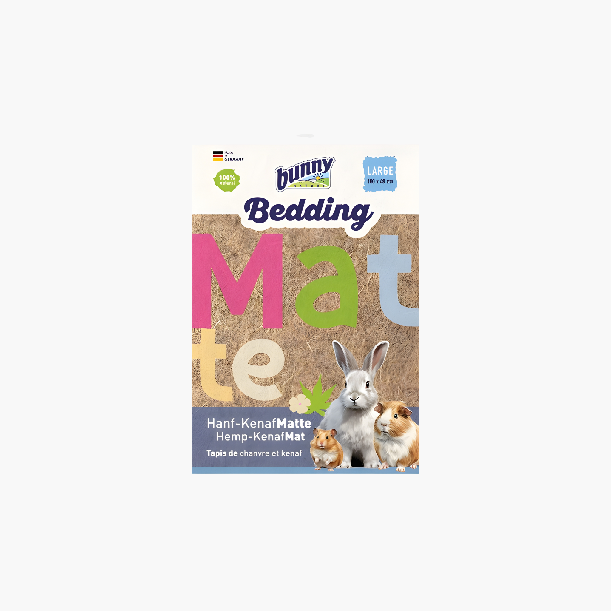 Bunny Nature Hemp-Kenafmat Hennepvezel / Kenafvezel Mat