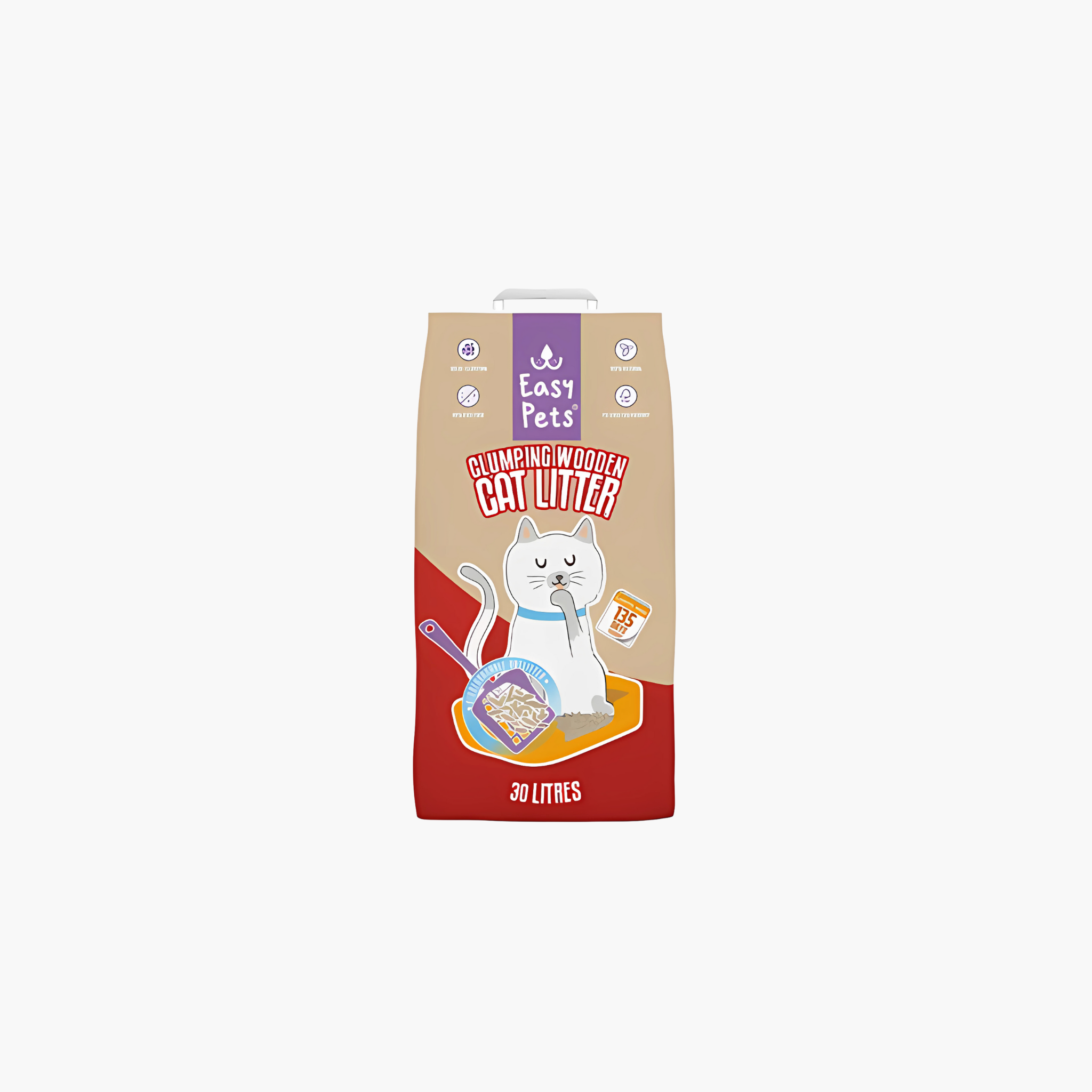 Easypets Kattenbakvulling Clumpiing Wood