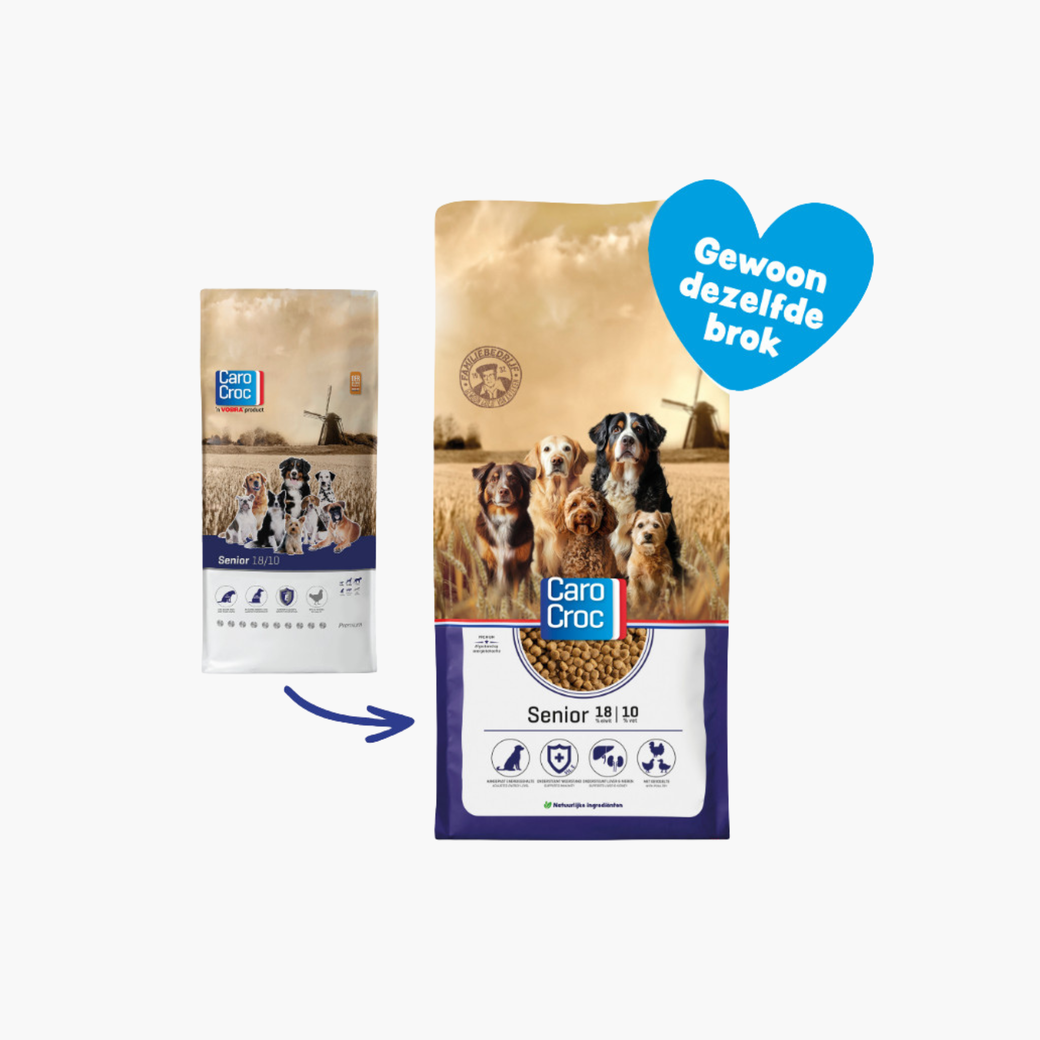 Carocroc Senior Silver 18/10