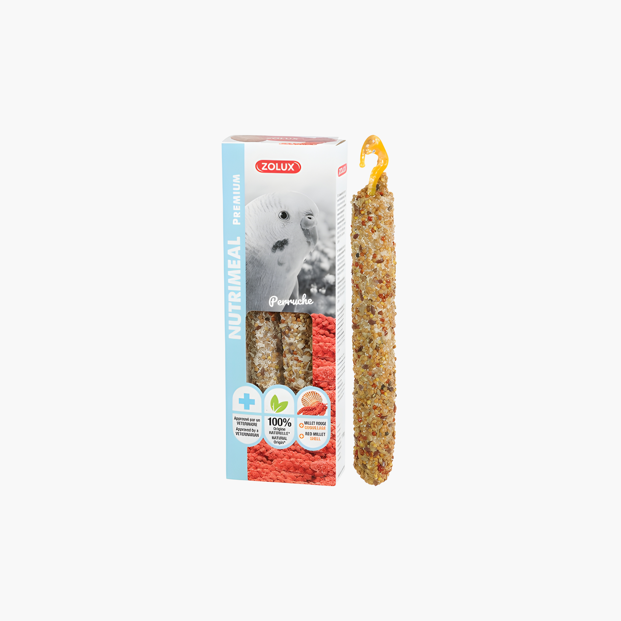 Zolux Nutrimeal Stick Parkiet Rode Gierst