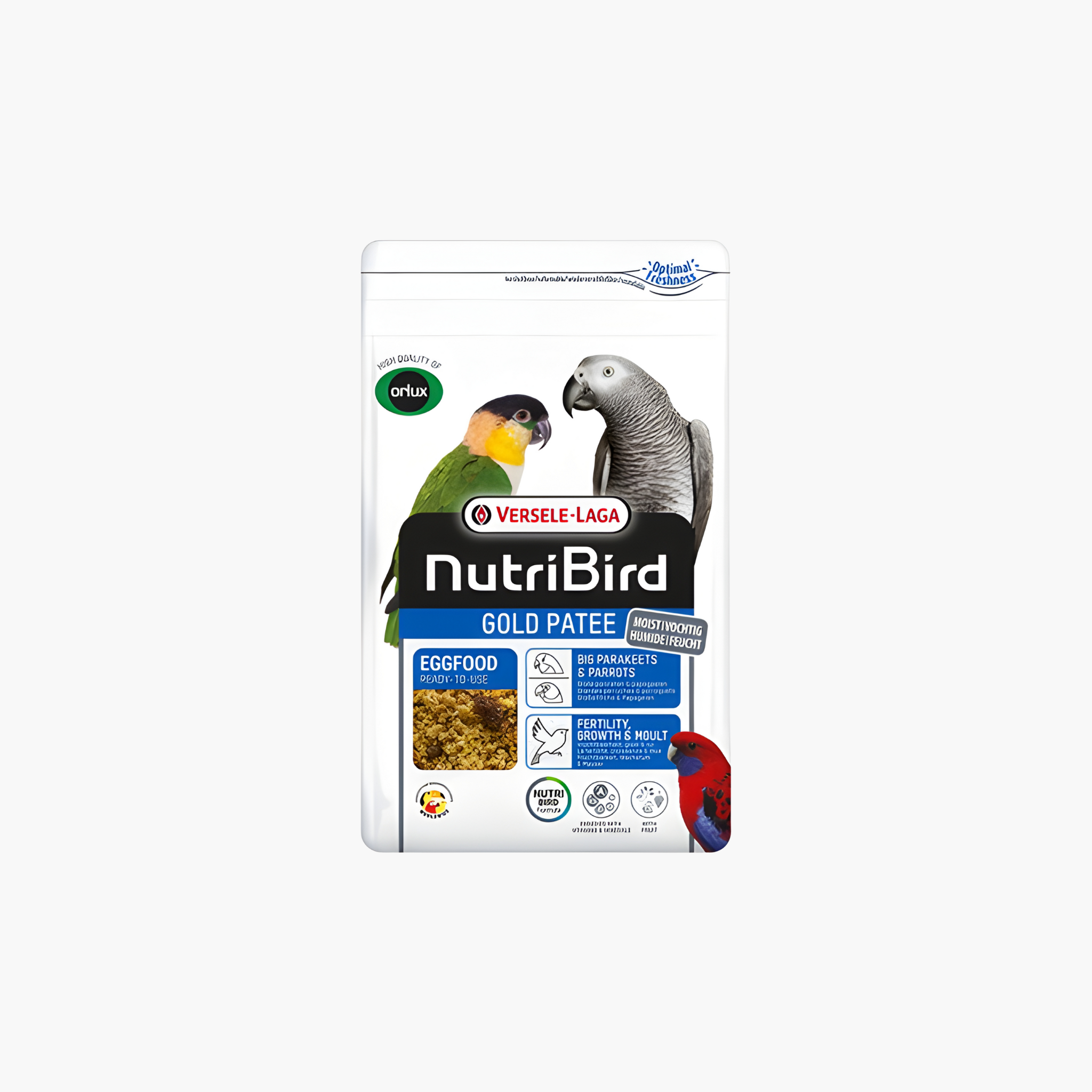 Nutribird Orlux Gold Patee Eivoer Grote Parkiet / Papegaai
