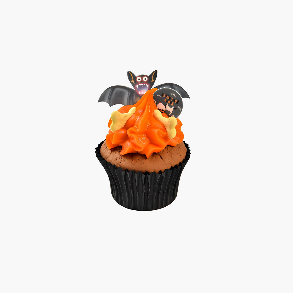 The Barking Bakery Carob Woofin Met Oranje Glazuur