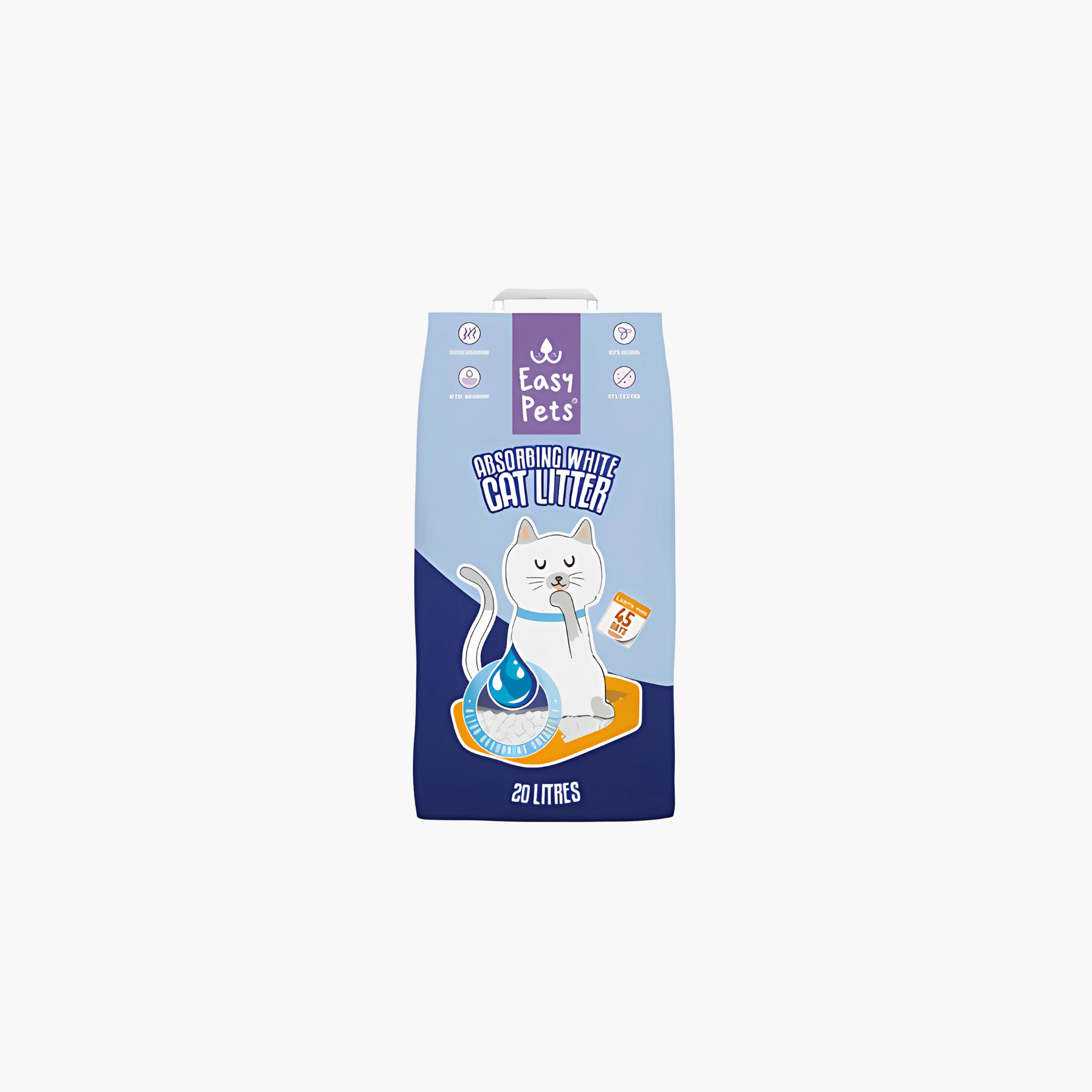 Easypets Kattenbakvulling Absorbing White