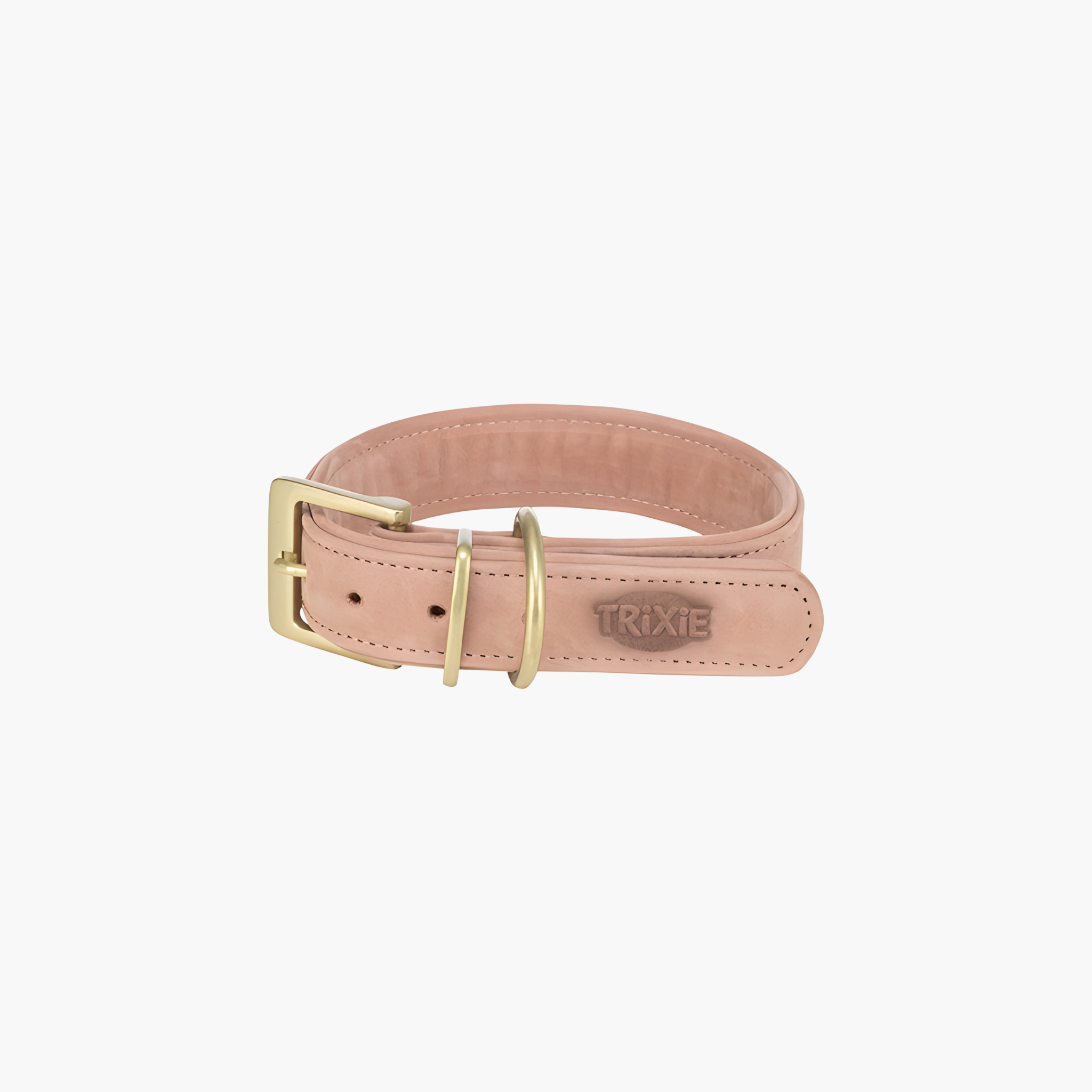 Trixie Halsband Hond Pure Leer Roze