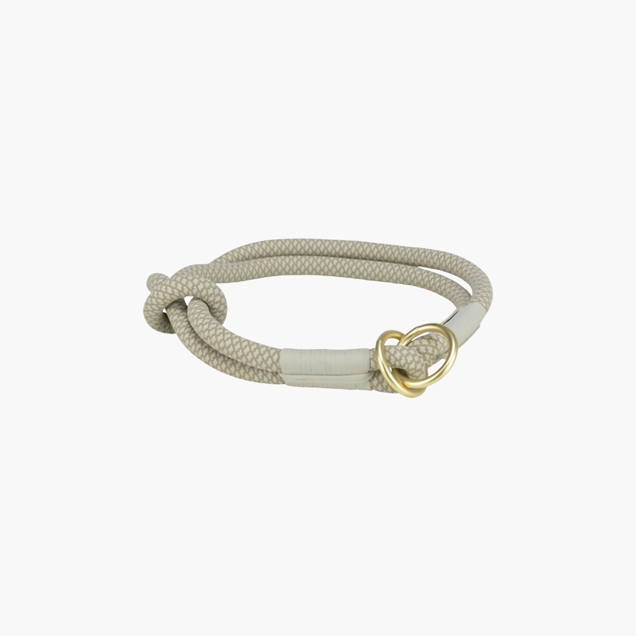 Trixie hondenhalsband Soft Half-Slip in grijs/lichtgrijs, geschikt voor comfort en veiligheid bij honden