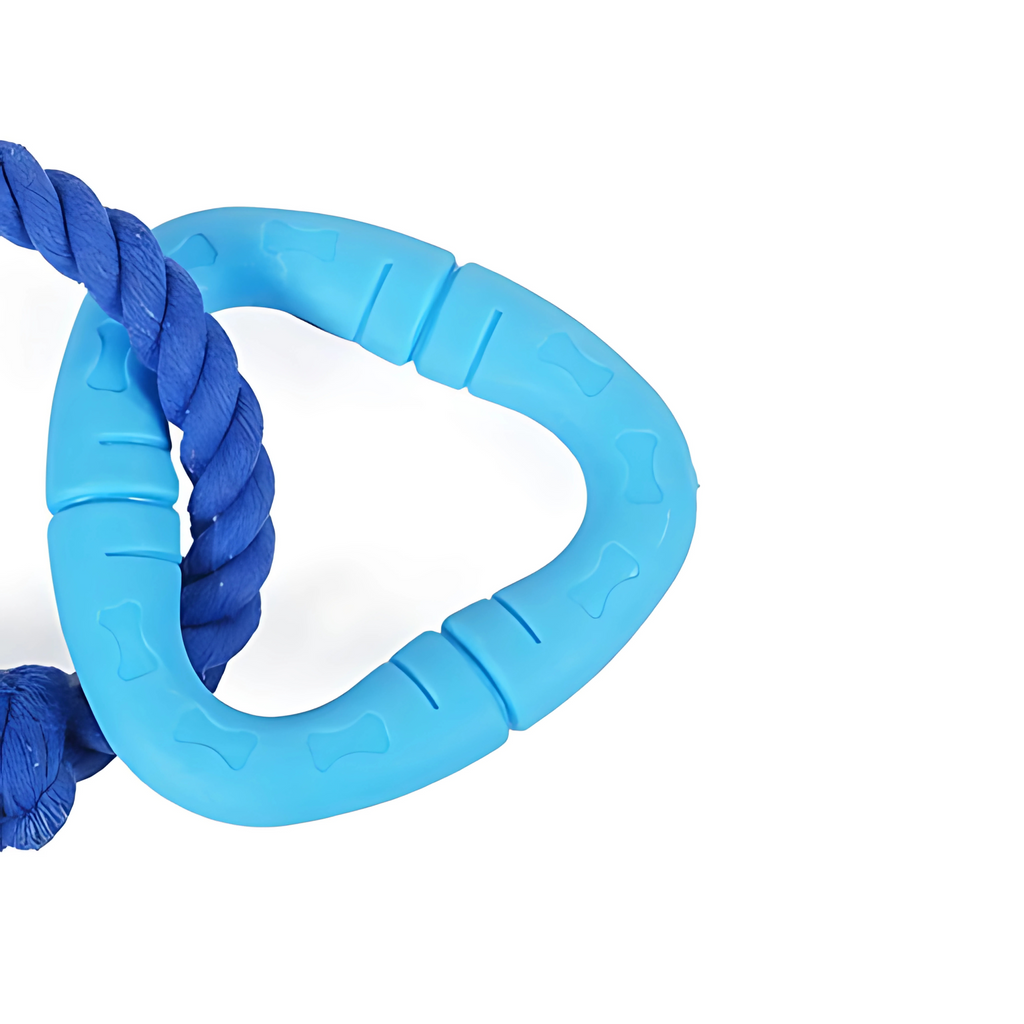 Battersea Triangel Rubber / Touw Blauw