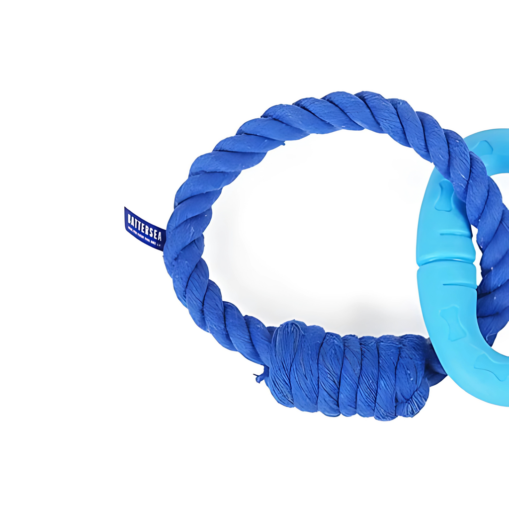 Battersea Triangel Rubber / Touw Blauw