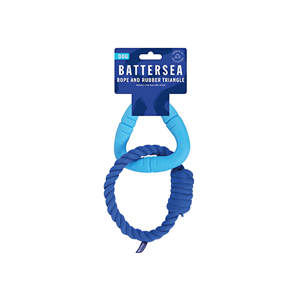 Battersea Triangel Rubber / Touw Blauw