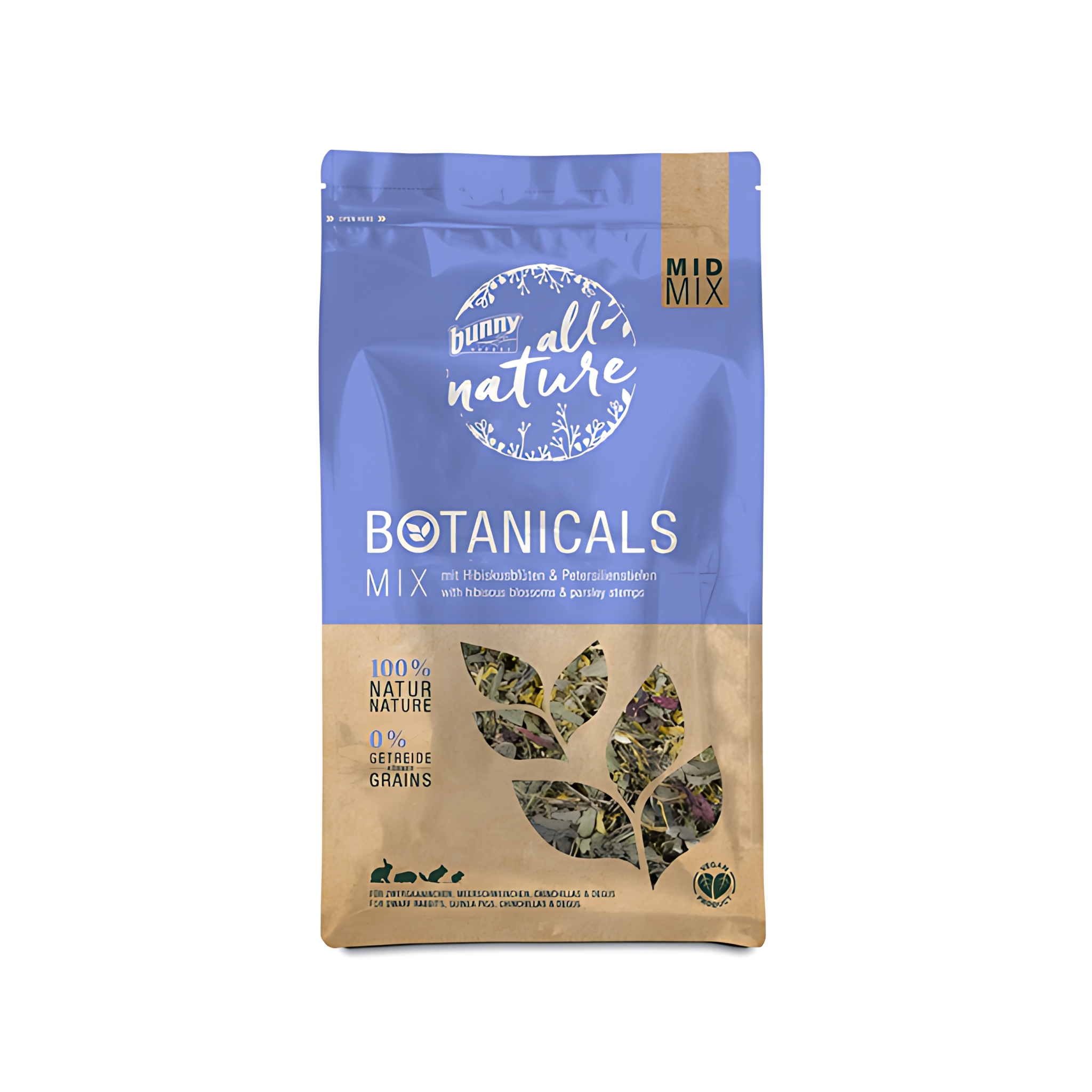 Bunny Nature Botanicals Midi Mix Hibiscusbloesem / Peterselie Stelen