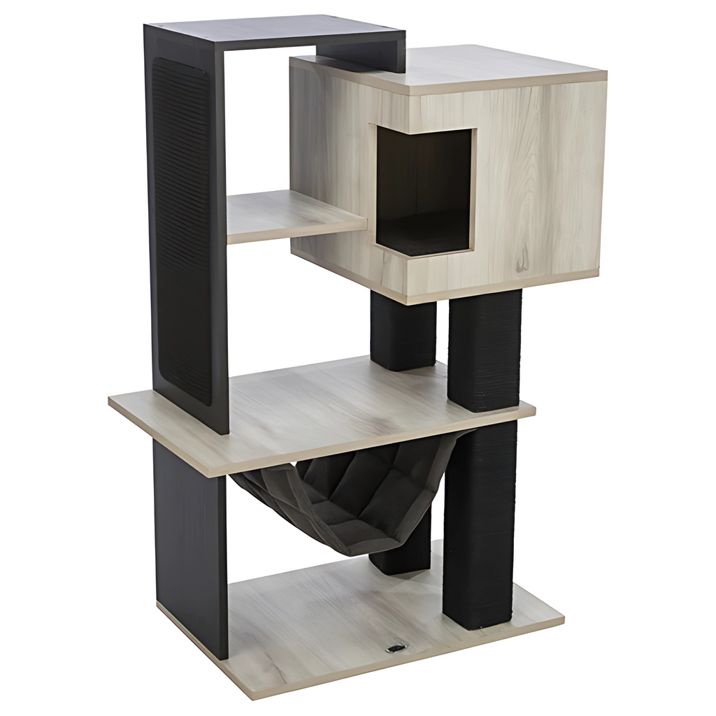Trixie Citystyle Krabpaal Grijs / Zwart