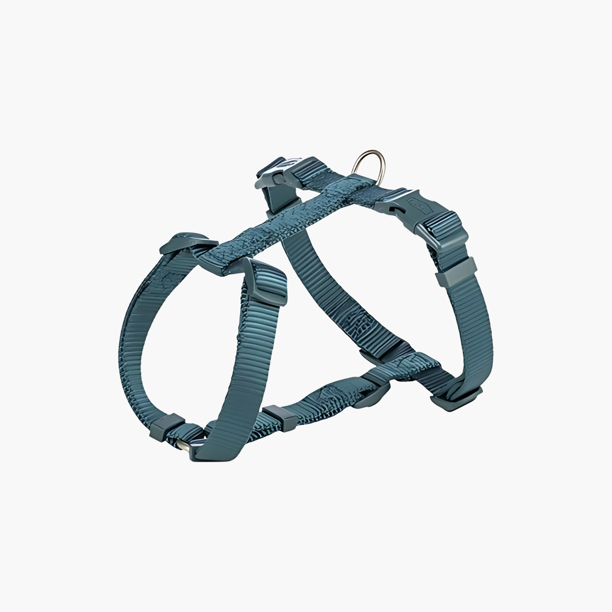 Trixie Premium H-tuig voor honden in petrol blauw – verstelbaar en comfortabel hondentuig