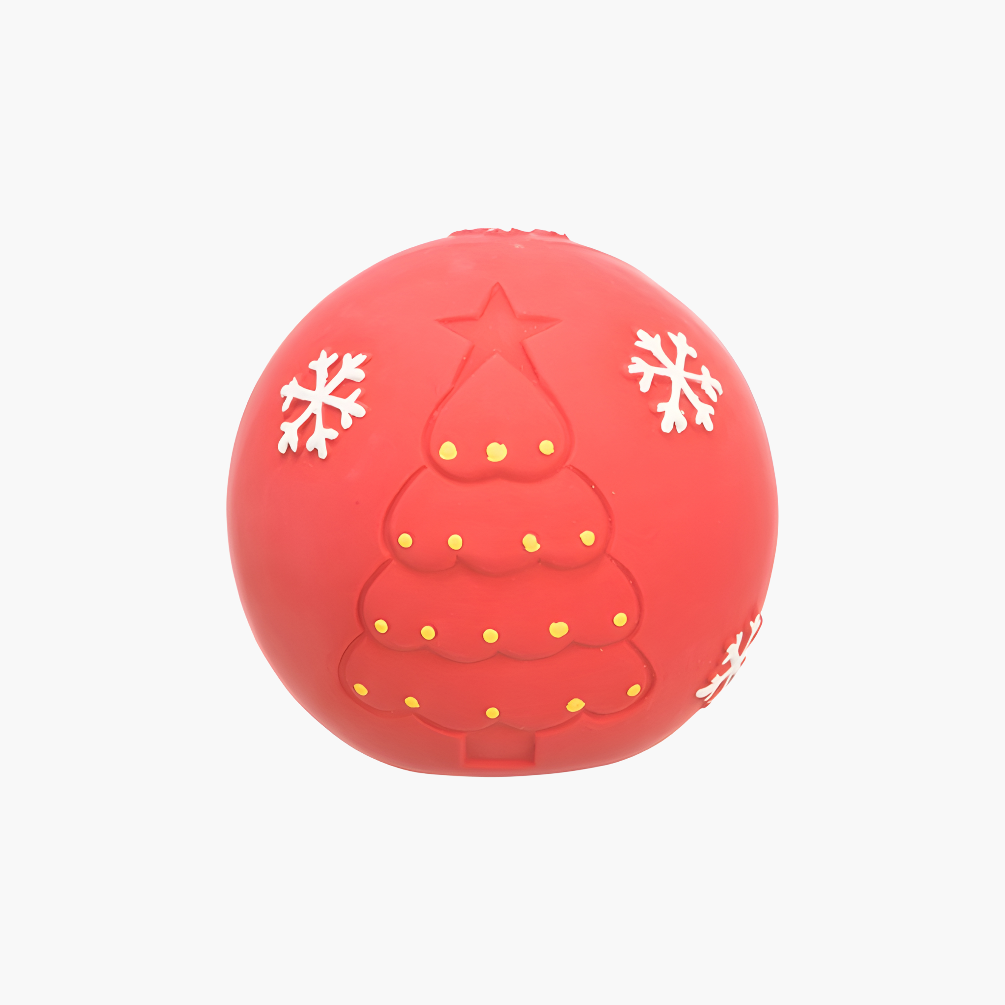 Trixie Xmas Bal Latex Rood